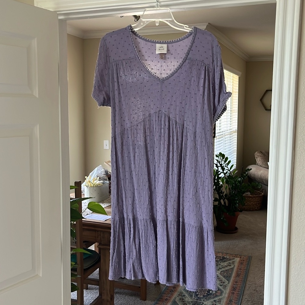 Lilac Knox Rose Dress